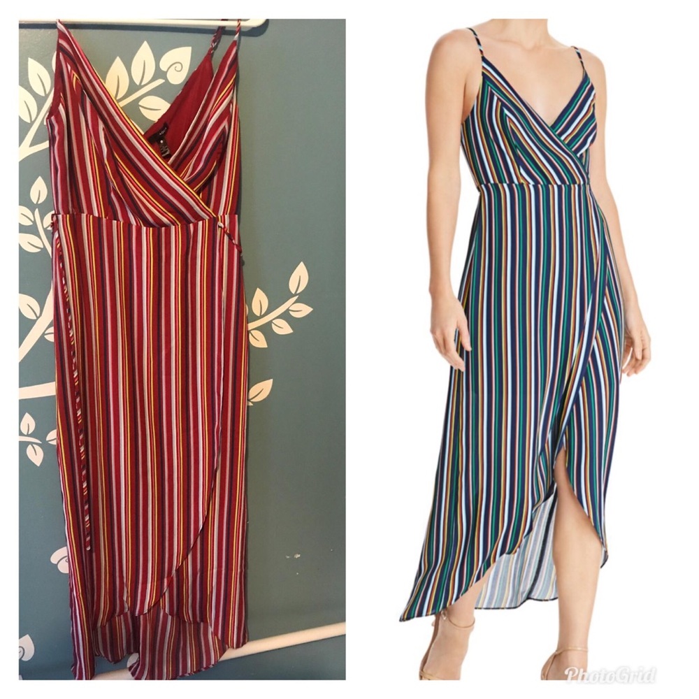 High low midi dress